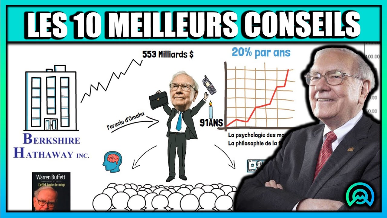 💲 10 CONSEILS DE WARREN BUFFET POUR INVESTIR EN BOURSE EN 2021