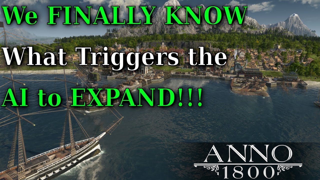 Проблемы расширения ИИ БЫЛИ РЕШЕНЫ!! - Anno 1800