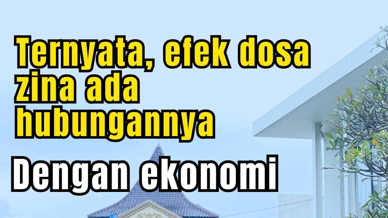 Hati2 dg masalalumu, dosa ini pengaruhnya besar di masa Depanmu