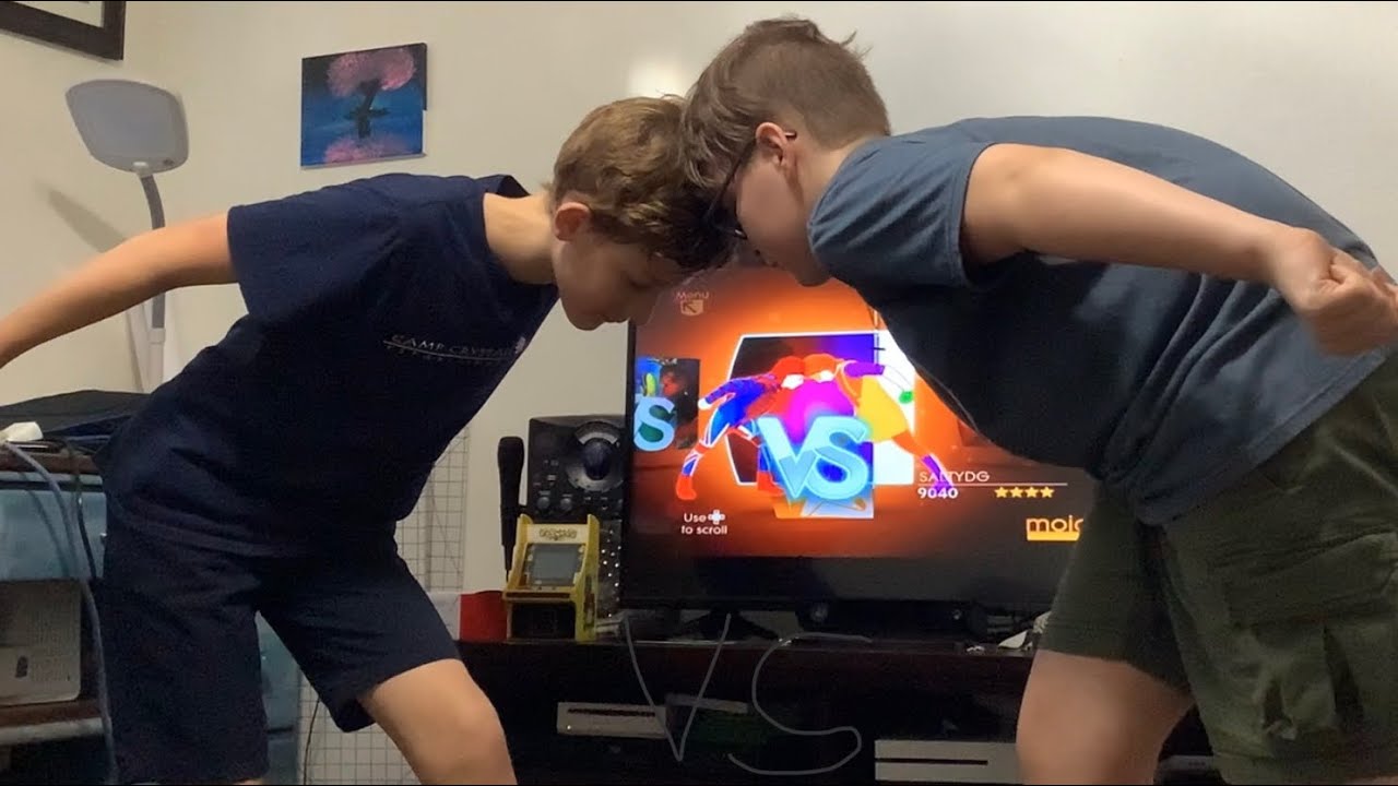 Just dance 4 battle mode (Moves Like Jagger VS Never Gonna Give You Up