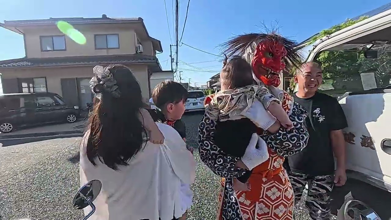 ⑥2025風早タウン秋祭り3日目子ども・提婆・大氏神神輿