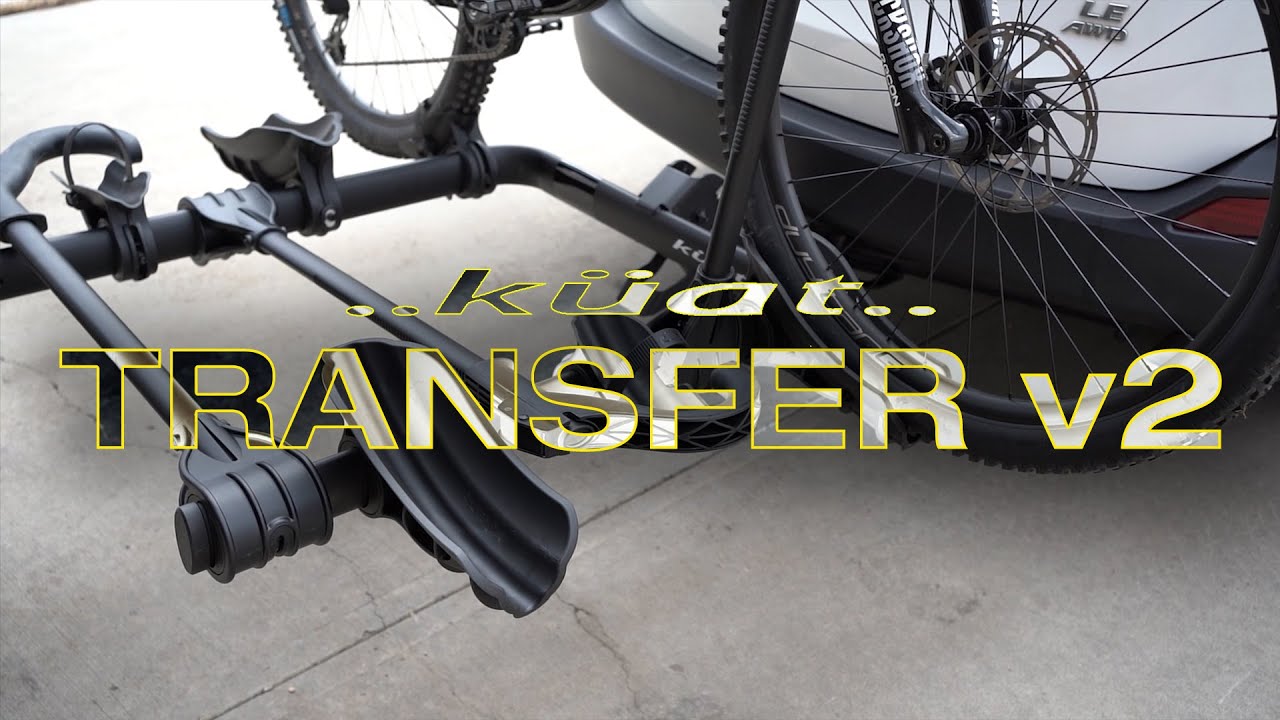 Kuat Transfer V2 Review || Hitch Mounted Bike Rack || Unboxing & Install || 2021 || 4K