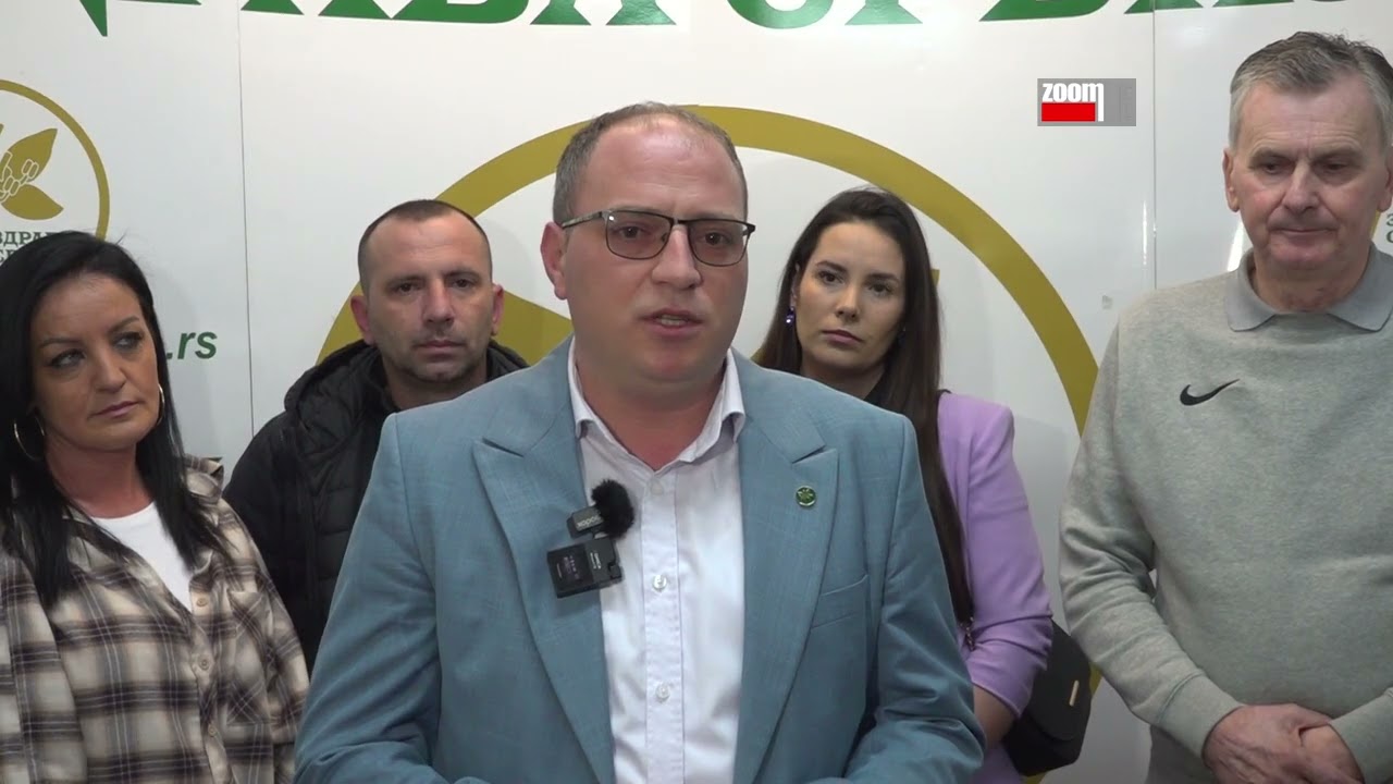 Član Predsedništva Zdrave Srbije, Avram Ilić, otvaranje prostorija u Sevojnu