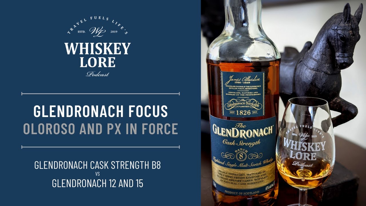 GlenDronach Cask Strength vs 12 and 15 - Tasting Tuesday 025