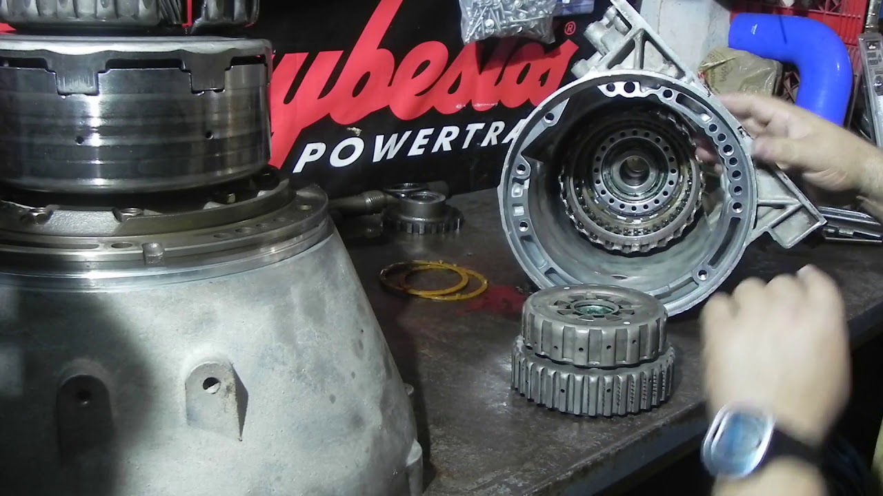 RE4R01A Armado 3ra Parte Engranajes, One Way Clutch Y Eje De Salida