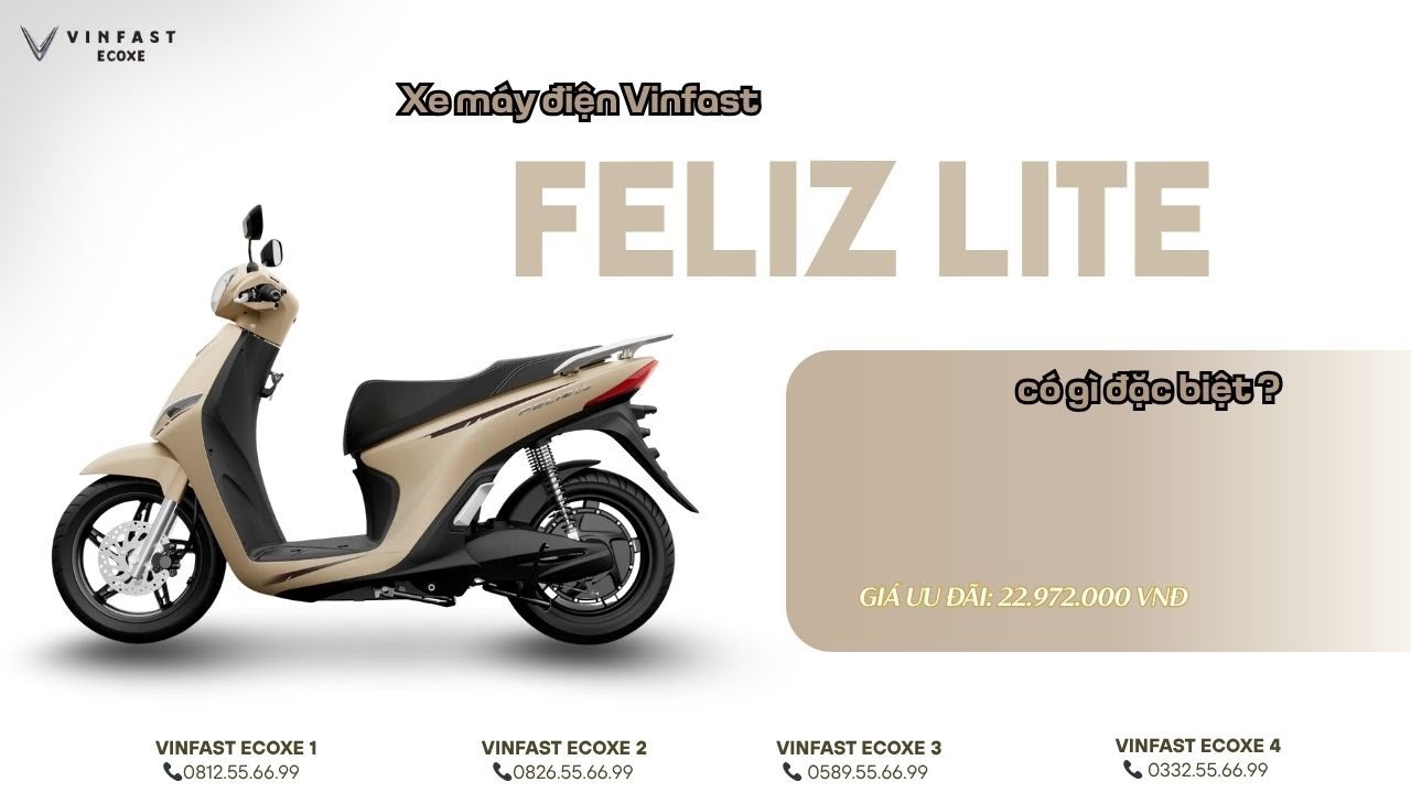 Review VinFast Feliz Lite 2025: Thiết kế sang &ndash; Vận h&agrave;nh &ecirc;m &ndash; Si&ecirc;u tiết kiệm  ! #xemaydienvinfast