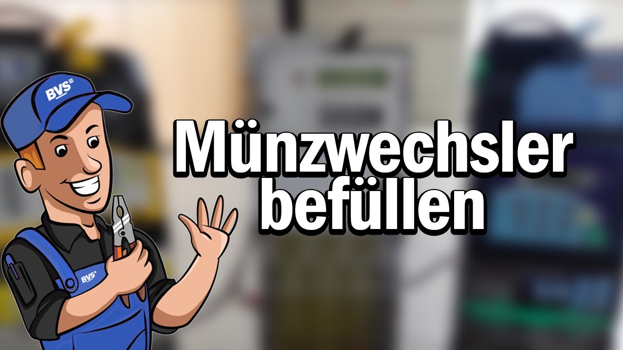 Verschiedene Münzwechsler richtig befüllen