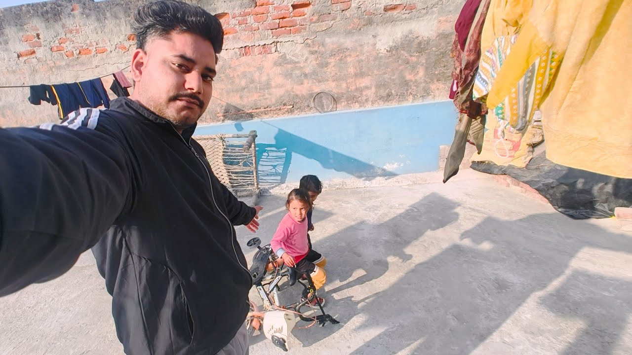 Lishu Ne Kavya Ki Cycle Kyu Tood Di 😱