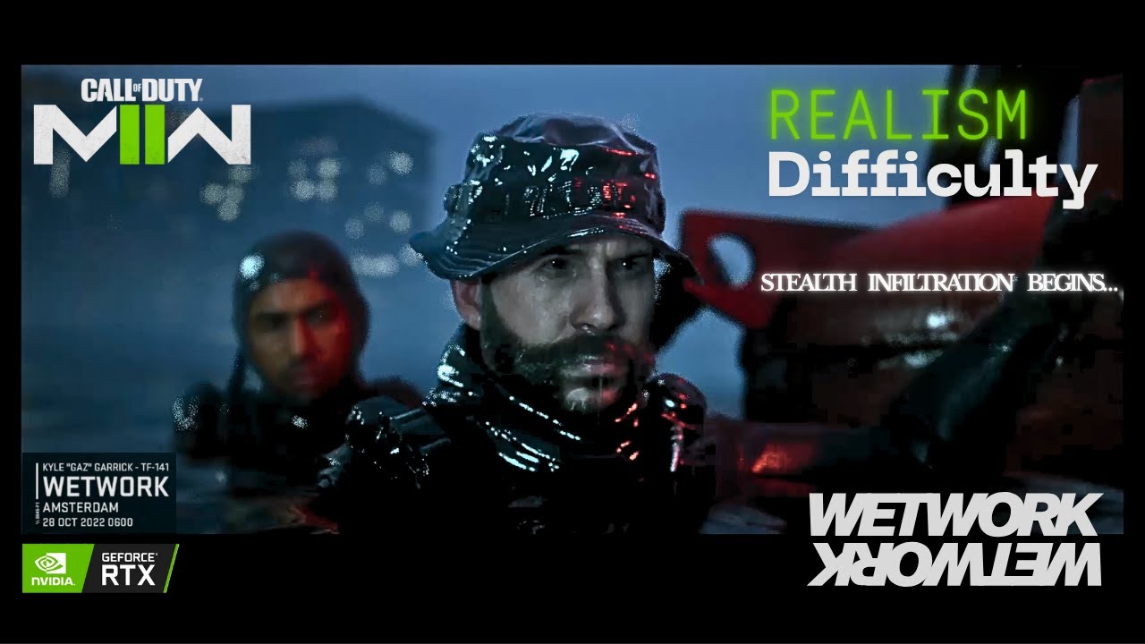 Wetwork Mission &ndash; Modern Warfare 2 Campaign  | Stealth + Realism | Full Campaign