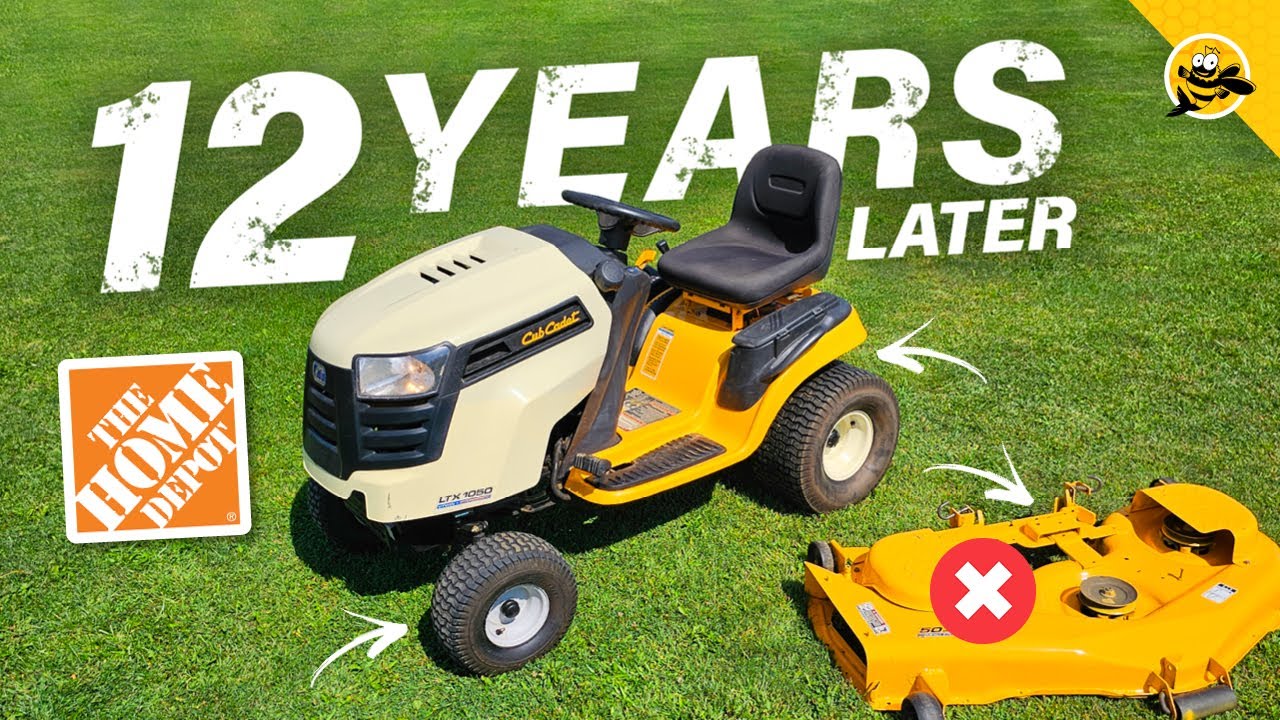 Мой катер Cub Cadet LTX 1050 — 12 лет спустя!