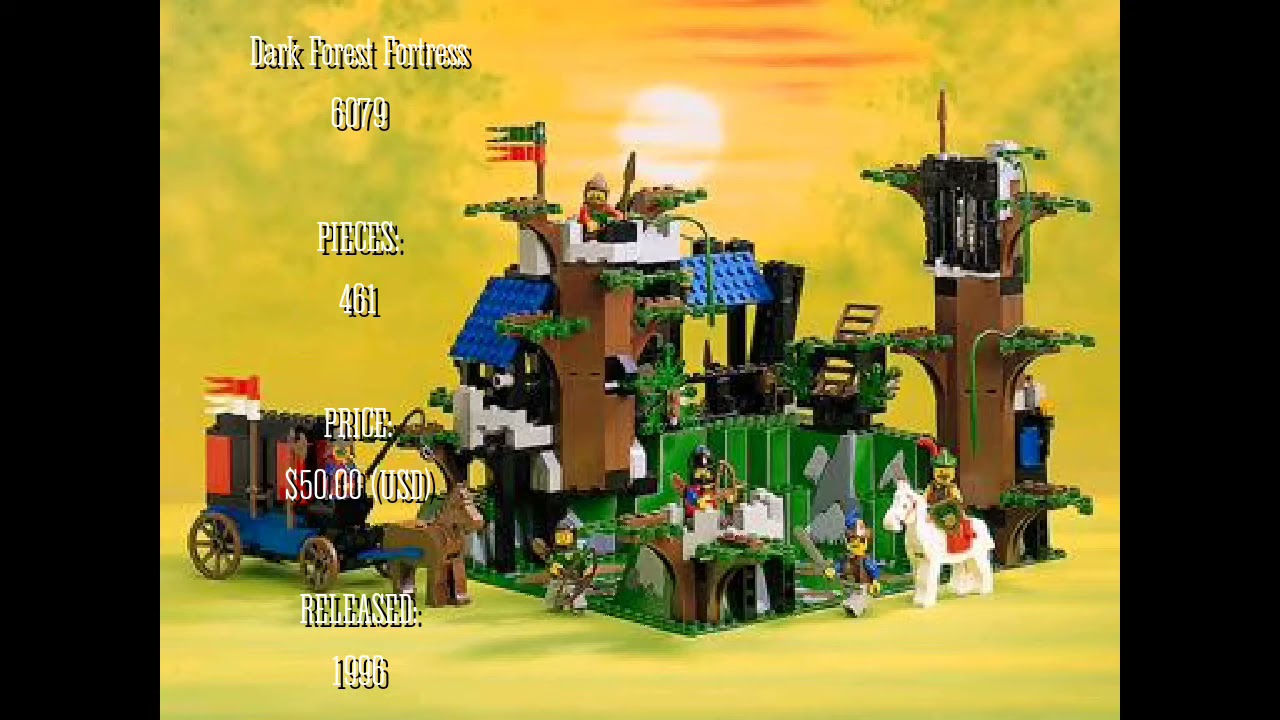 Lego 6079 Dark Forest Fortress Review