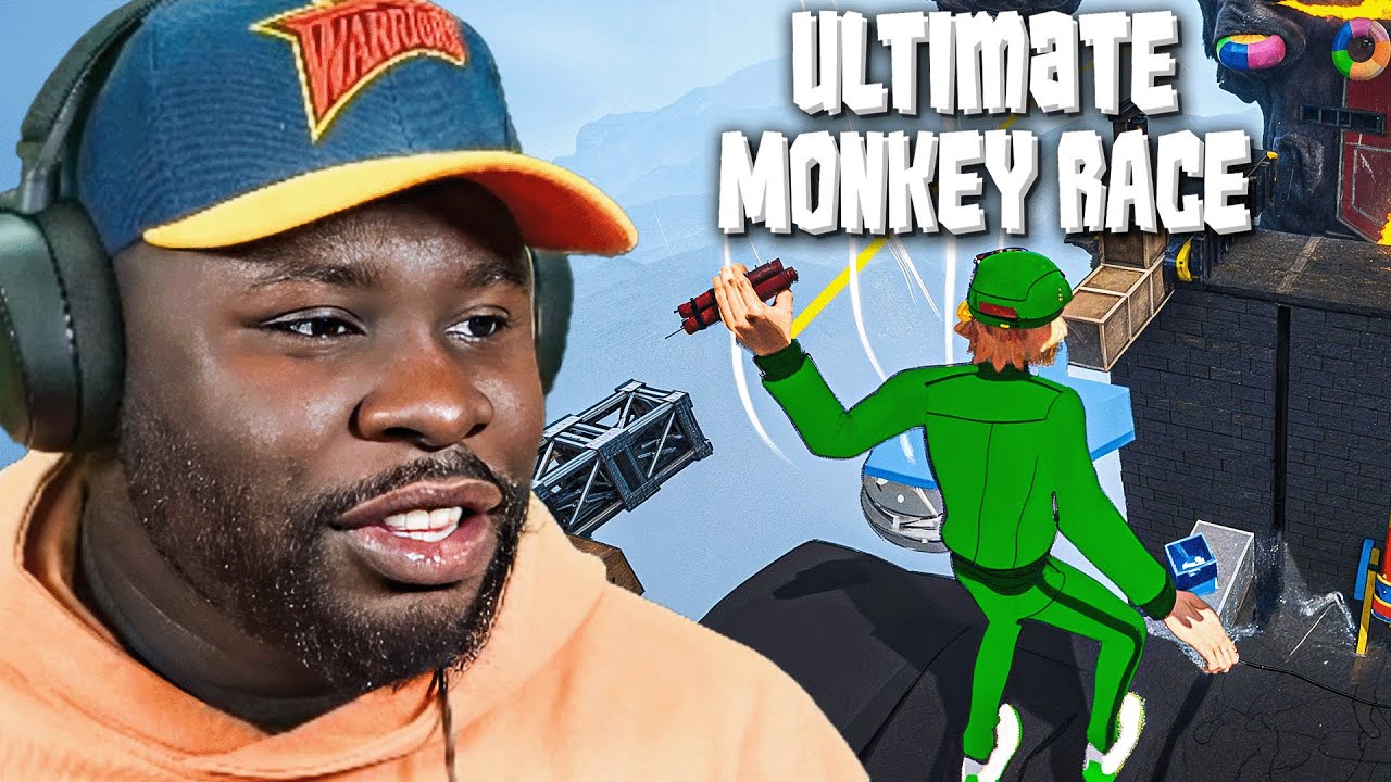DYLAN'S NEW FAVORITE GAME?! (Ultimate Monkey Race)