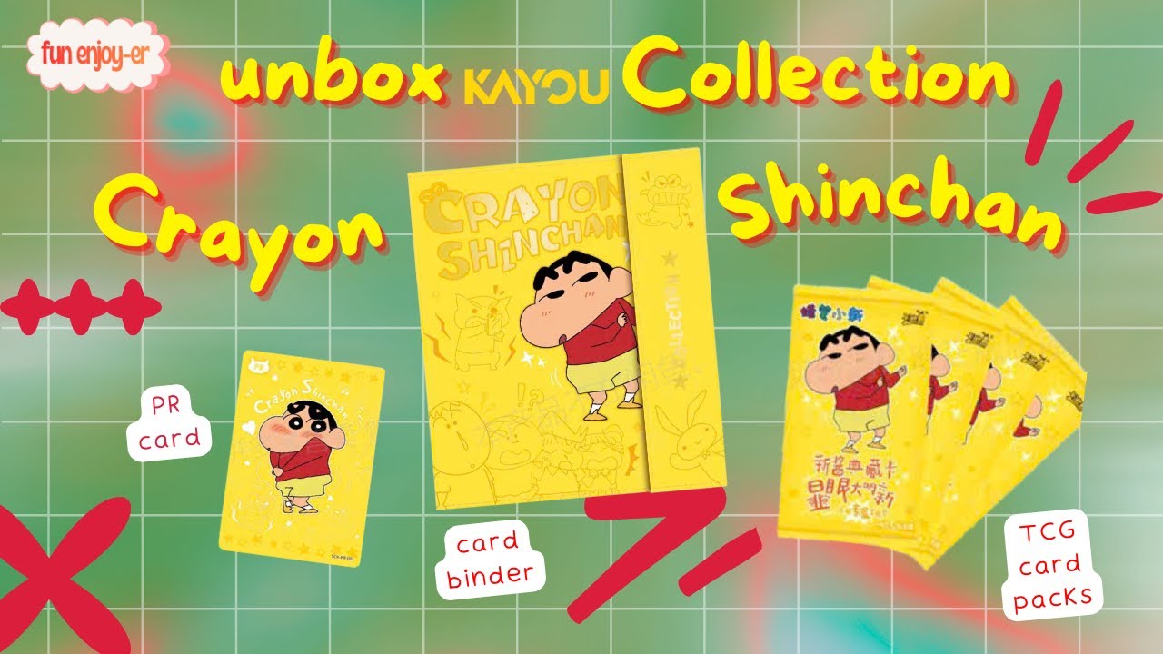 khui Collection box KaYou đặc biệt của Crayon Shinchan có gì | fun enjoy-er