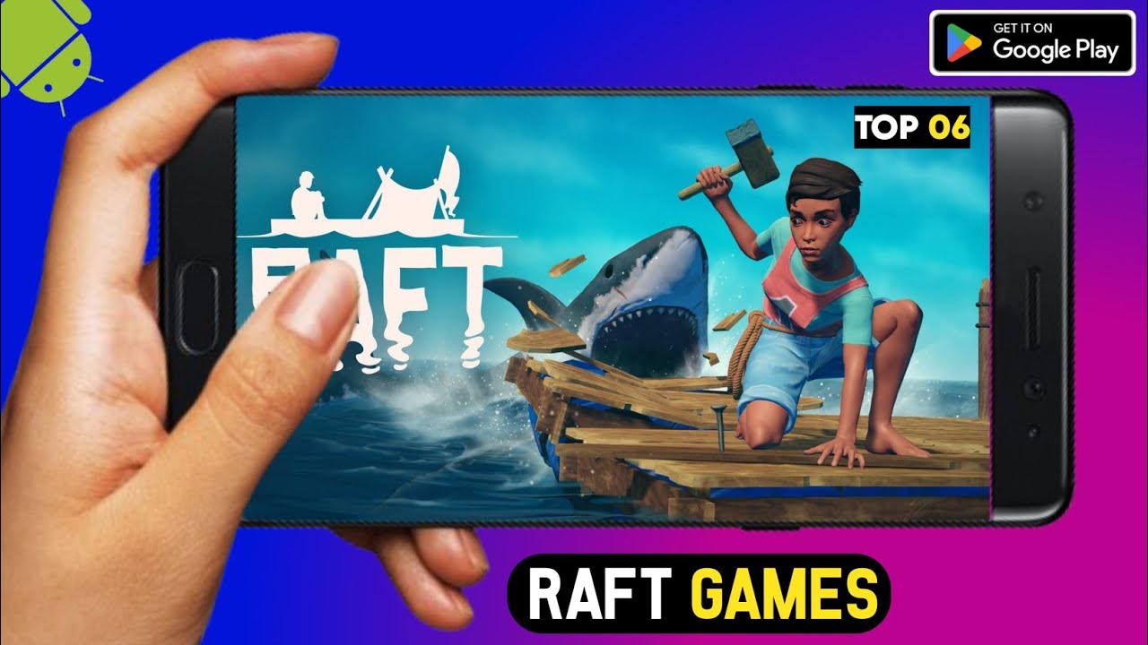 Top 6 Raft Survival Game For Android & Ios 2024| Very High Graphic Games.