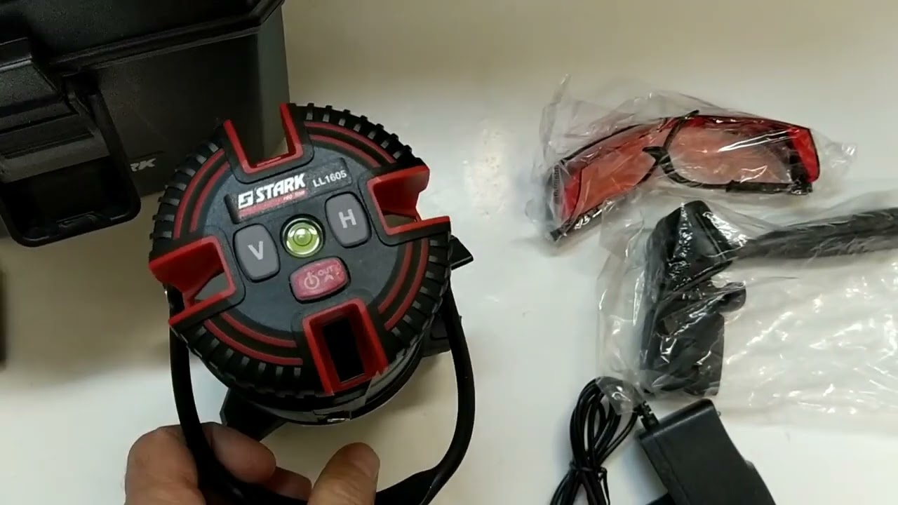 Распаковка Нивелир лазерный Stark LL-1605 (290050050) из Rozetka