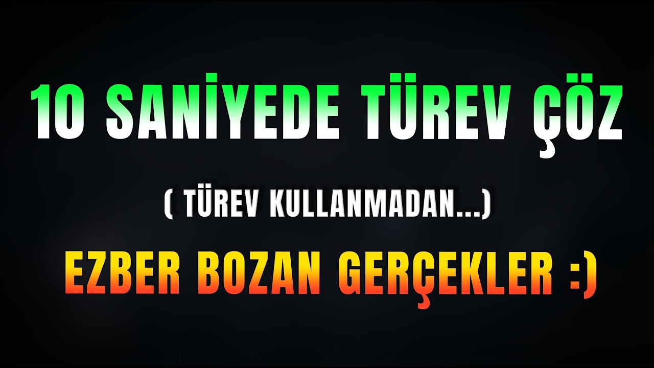 PART2: Ülkemizde Hala Oldukça Eksik Bilinen Bir Konu: A.O ≥ G.O Eşitsizliği...   Açıklama oku!!