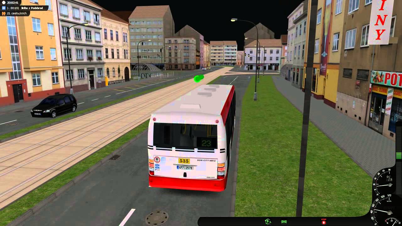 SIMT Linka 23 Autobusové nádraží - Evropská
