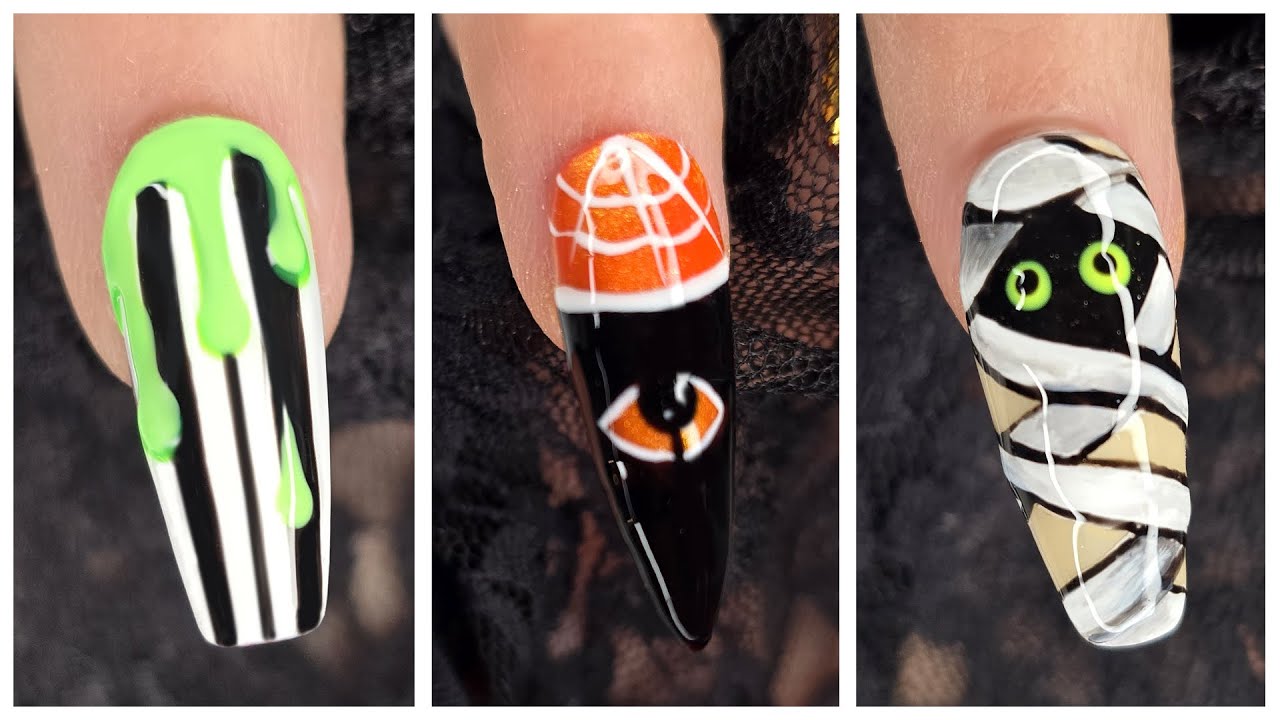 Spooktacular👻Nail Art Tutorials 2025 | Best Halloween Compilation🎃