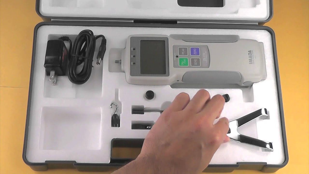 Z2 / ZP Force Gauge Basic Operations