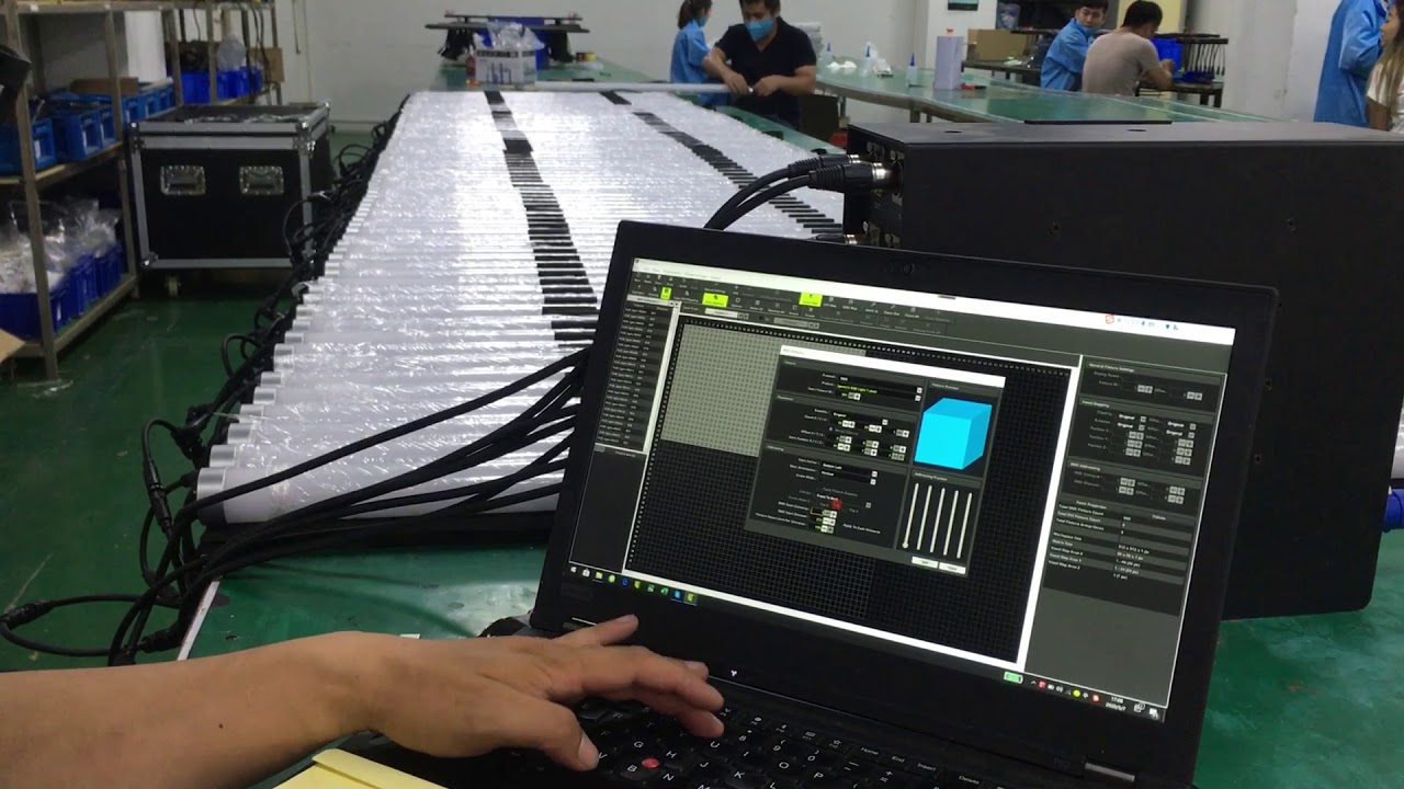 Madrix control 80PCS LED Pixel Tube