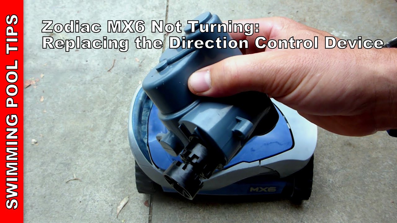 Zodiac MX6 Not Turning: Replacing the Direction Control Device - Side A