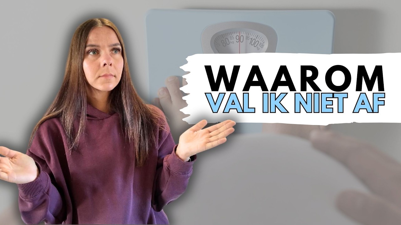 Waarom je gewicht niet daalt (ondanks sporten en gezond eten)