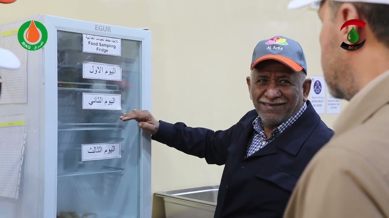 قسم الخدمات والاعاشة في نفط البصرة يشرف على عقد تجهيز طعام المناوبين