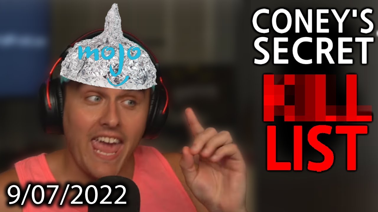Coney Learns the Government's TOP TEN Secrets From WatchMojo (9/07/22)
