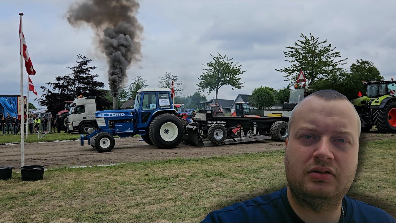 Tractor pulling in Denmark 🇩🇰
