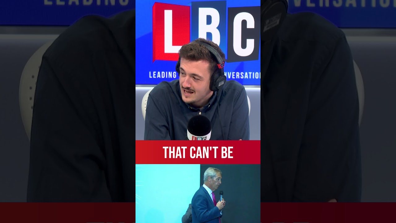 'Nigel Farage can't be racist - he has a foreign wife...' | LBC