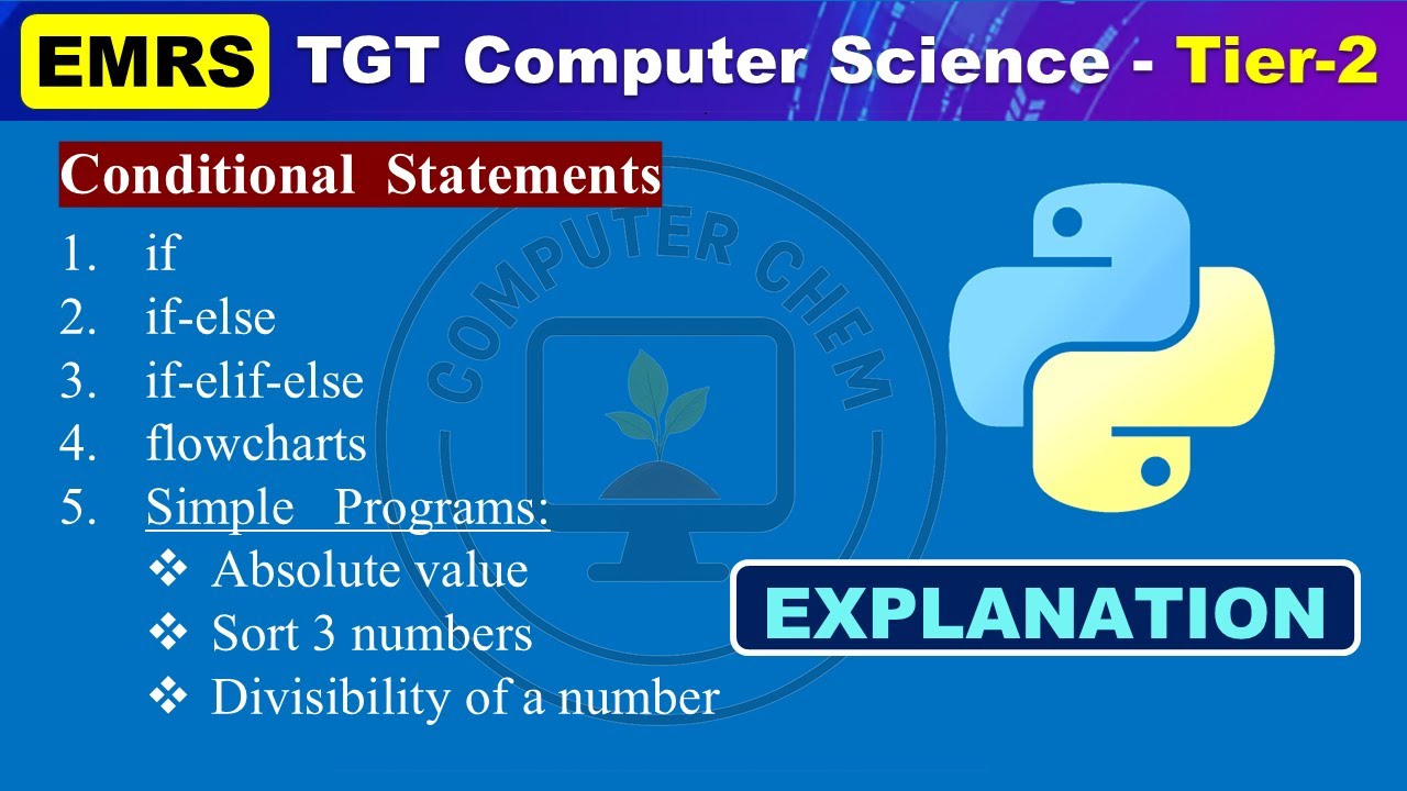 EMRS TGT Computer Science Tier 2 🔥