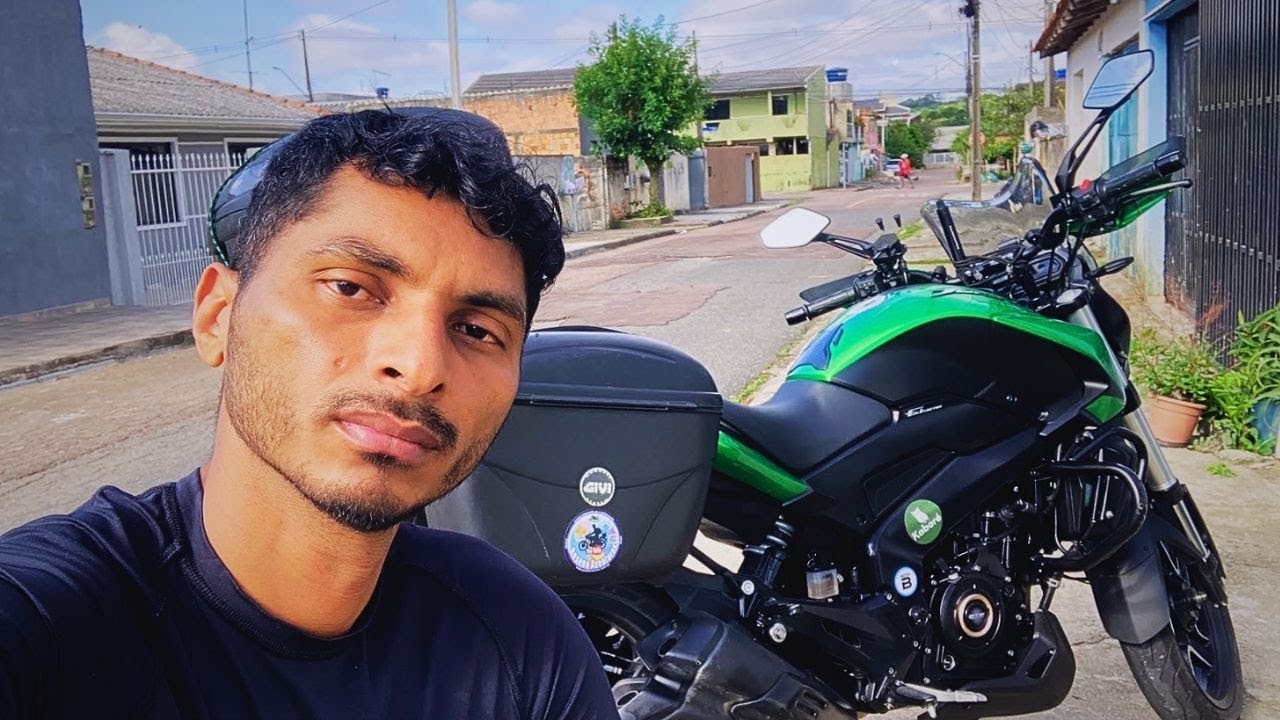 Eu Viajei de MOTO de Balne&aacute;rio Cambori&uacute; para Curitiba - Dominar 400