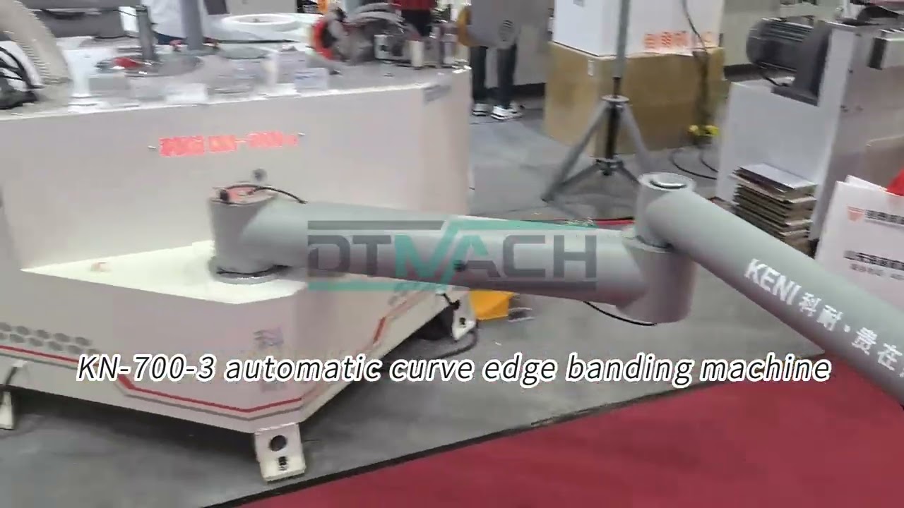 KN-700-3 automatic curve edge banding machine#woodworking #edgebandingmachine #furniture