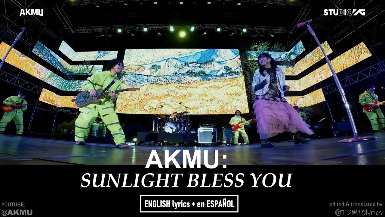 AKMU - Sunlight bless you (햇빛 bless you, live) [ENG/ESP/KOR lyrics by TDM10]