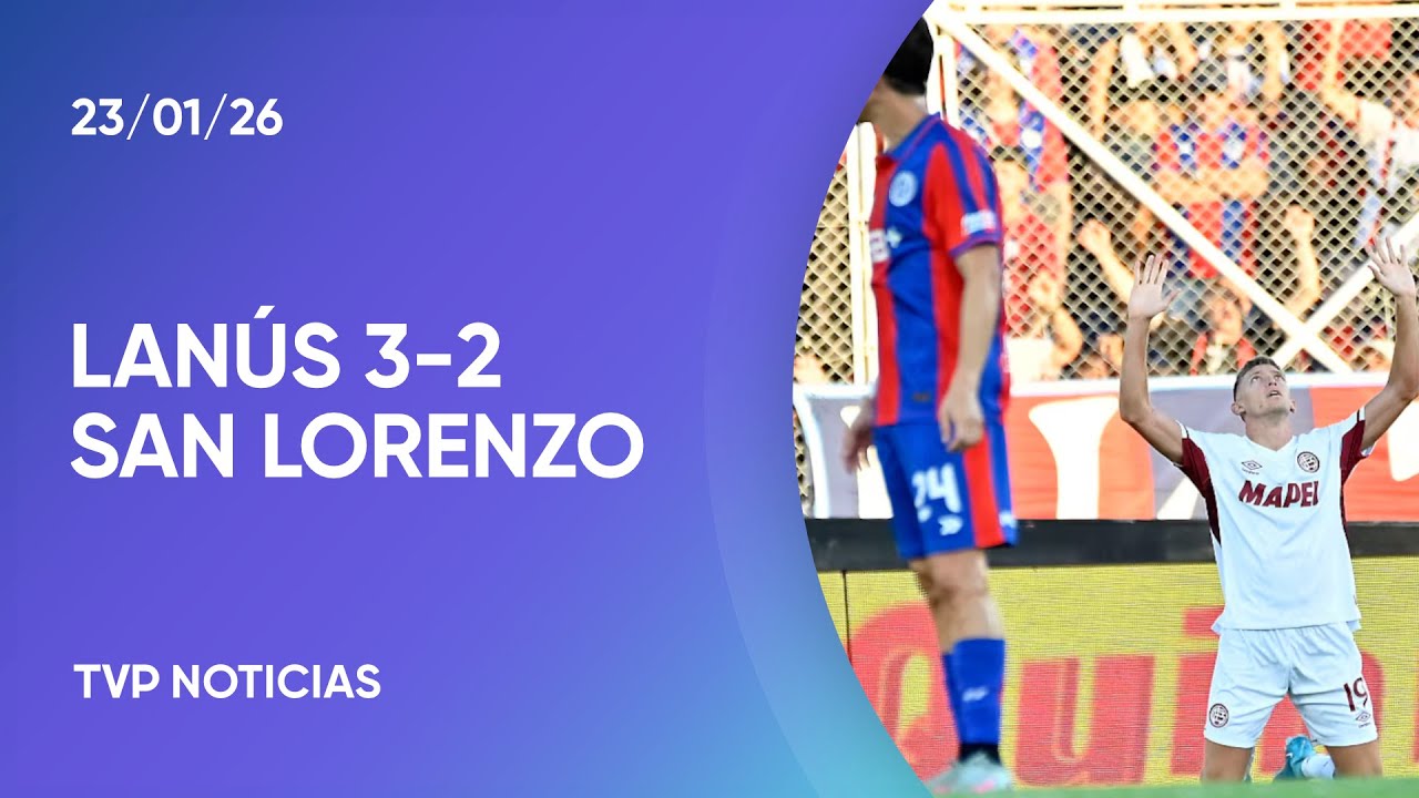 San Lorenzo arrancó mal contra Lanús