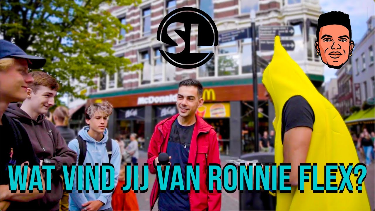 Banaan verstoord interview🍌 - Wat vind Utrecht van Ronnie Flex?