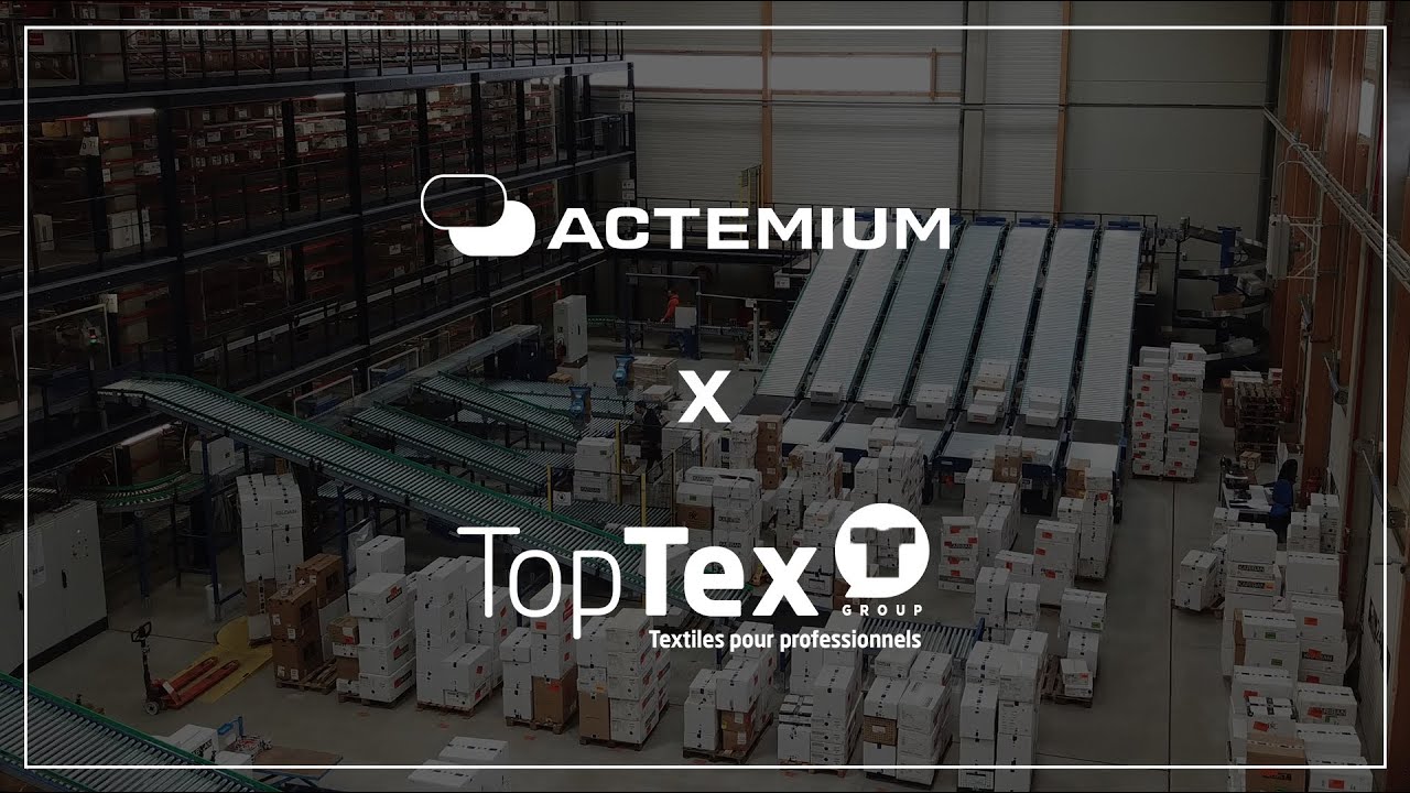 Actemium x TopTex : solutions automatis&eacute;es pour le e-commerce