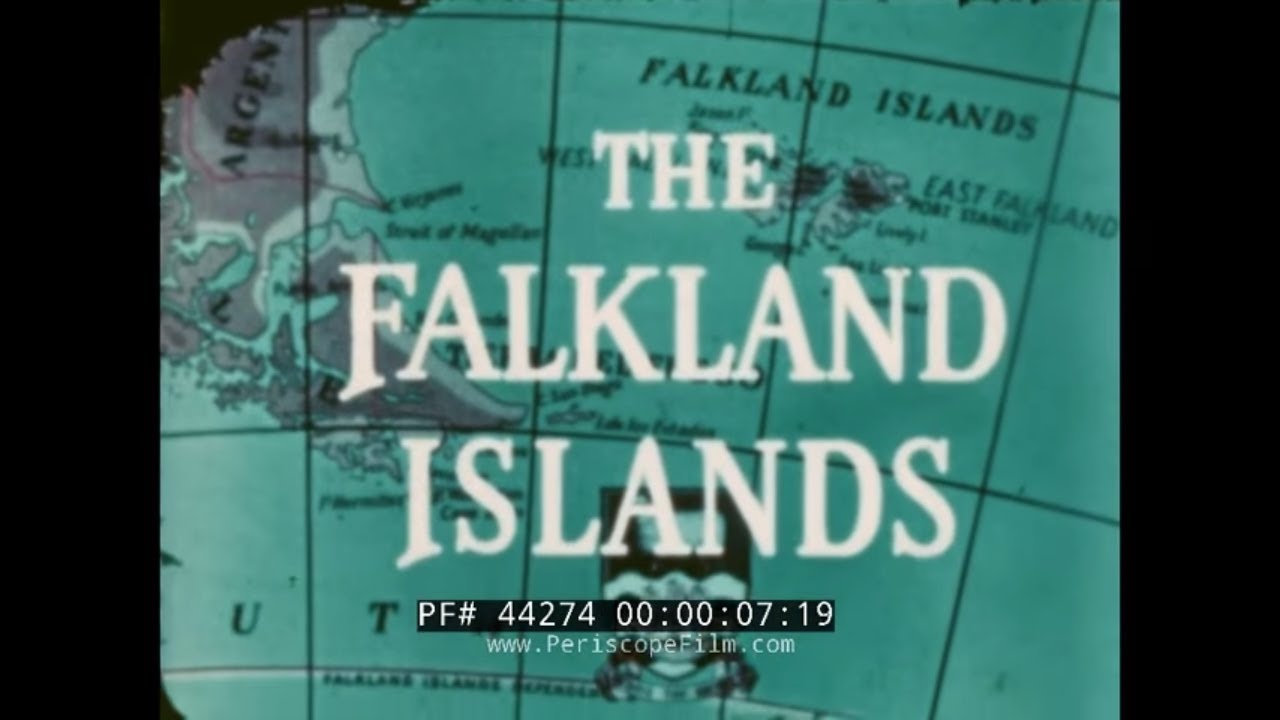 1950s FALKLAND ISLANDS TRAVELOGUE FILM   BRITISH COLONIAL OFFICE PORT STANLEY  PEAT GATHERING 44274