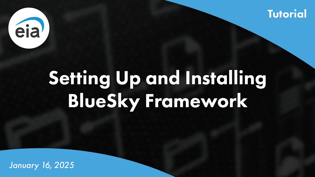 BlueSky Tutorial - Setup and Installation