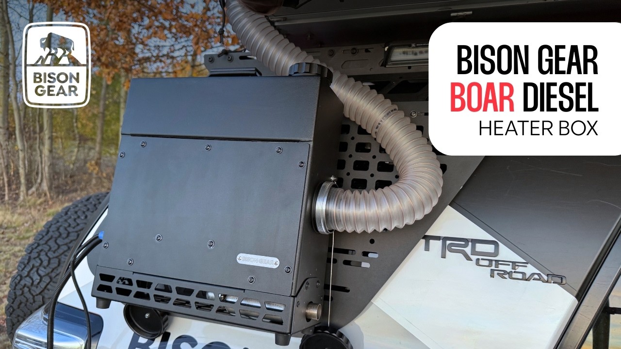 🔥 Bison Gear BOAR Heater Box 🔥 | #bisongear #overlanding #heating #readytoroam #camping