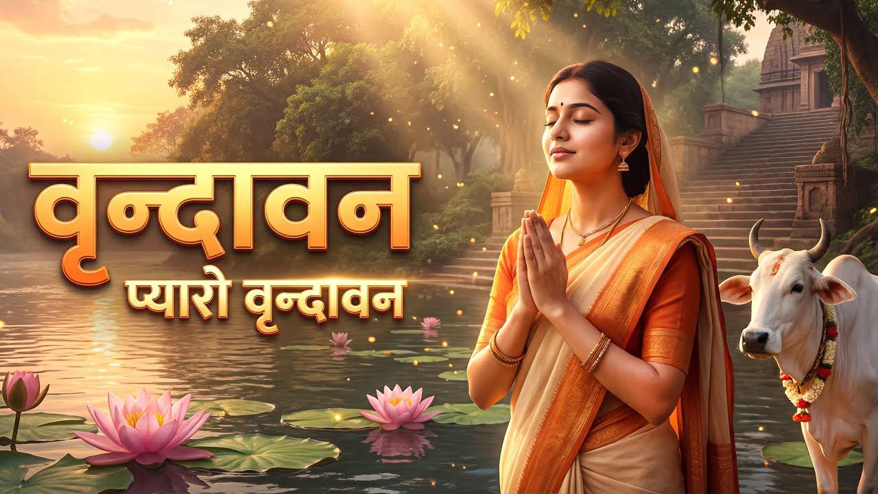 वृन्दावन प्यारो वृन्दावन | Krishna Bhajan 2026 | Radha Krishna Vrindavan |  Devotional Journey