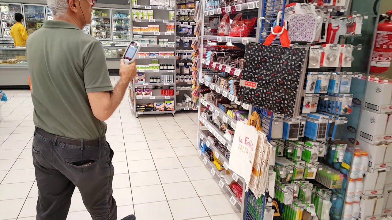 Esempio di spesa self scanning con MC18