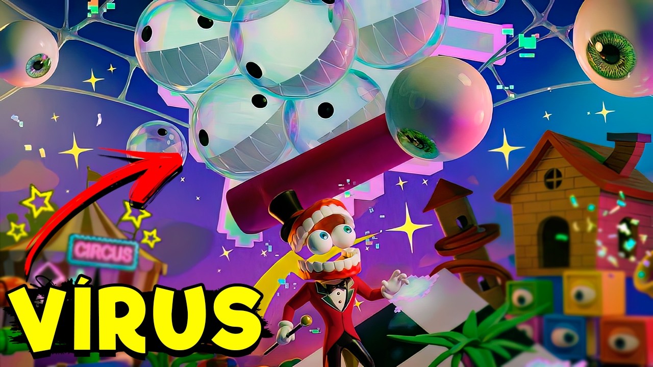 🚨Novo TEASER mostra a BOLHA como o VÍRUS que vai destruir CAINE em The Amazing Digital Circus 8!?