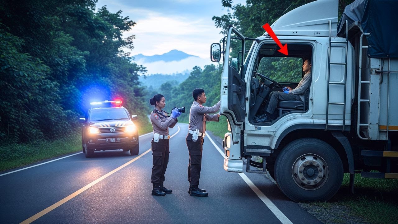 TABANAN MENCEKAM‼️ Sopir Truk Tewas di Jalan Sepi, Muatan Tak Hilang Tapi Nyawa Melayang!