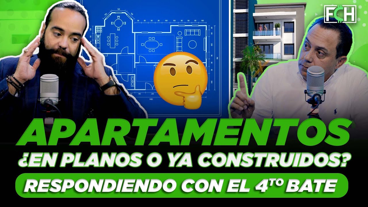 ¿APARTAMENTOS EN PLANOS O YA CONSTRUIDOS?  (FINANZAS CON HUMOR)