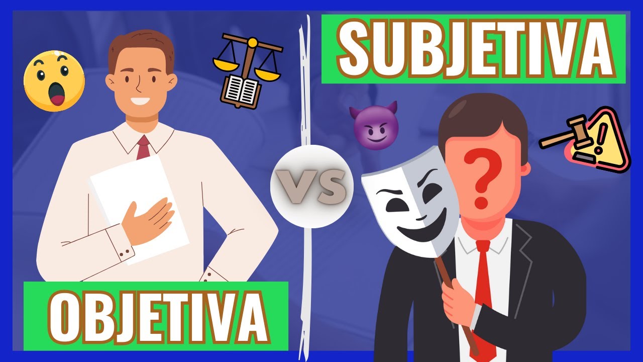 🔵 RESPONSABILIDAD OBJETIVA y SUBJETIVA: ¿Qué es? ELEMENTOS ESENCIALES con EJEMPLOS