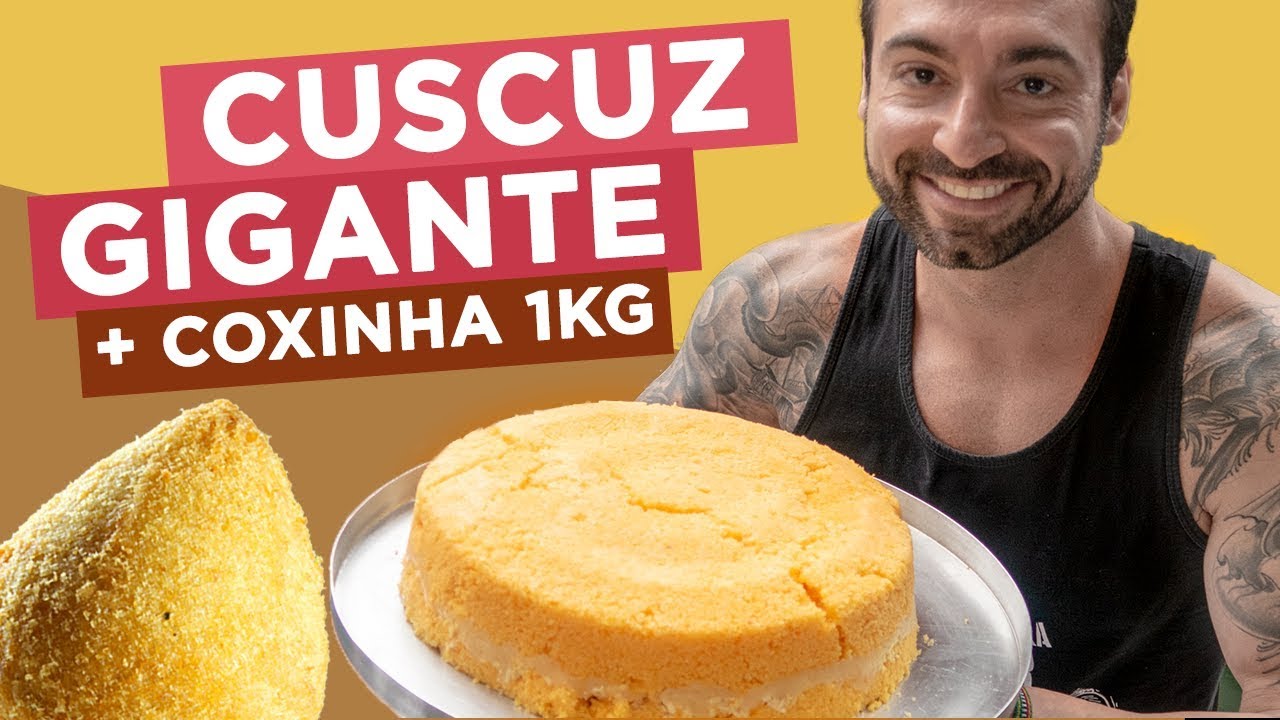 Desafio do Cuscuz GIGANTE!! [Bônus: recorde da Coxinha de 1kg]