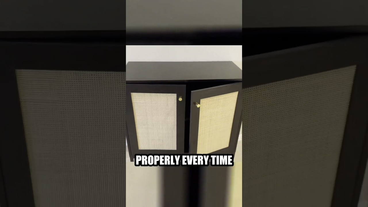 Discover the BEST Rattan Storage Cabinet for Your Home!