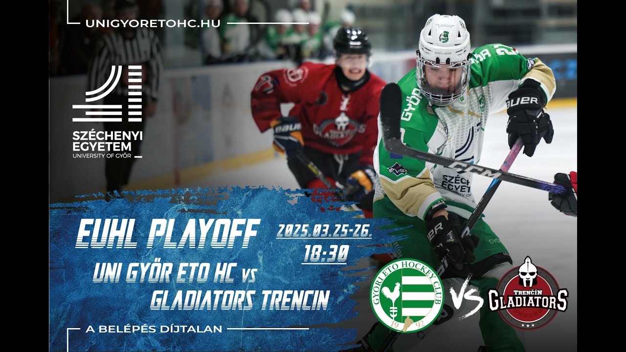 UNI GYŐR ETO HC vs GLADIATORS TRENCIN