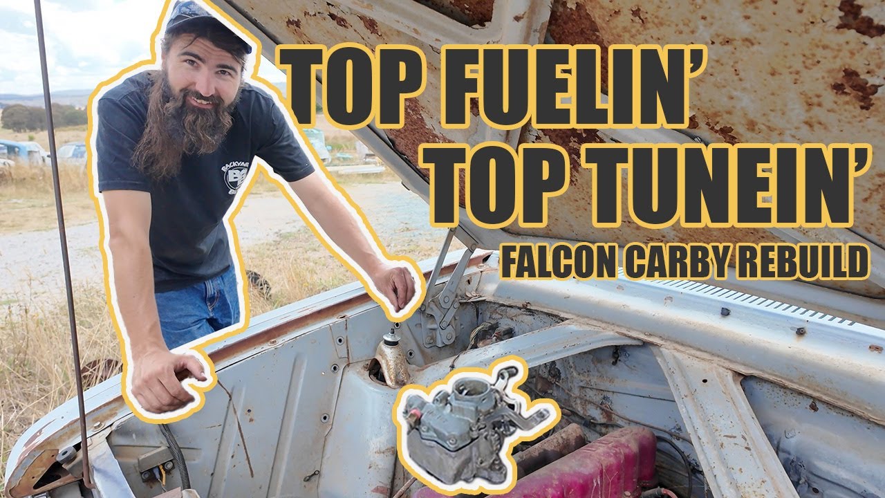 WHO TOOK A PHOTO? | Saxon's XL falcon Ute Carby rebuild | BackyardBuilds